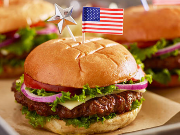 Receita de Hambúrguer Clássico Americano