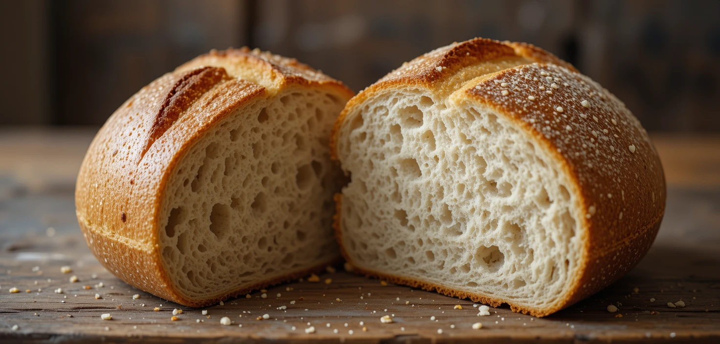 Pão de Fermentação Natural Receita Tradicional