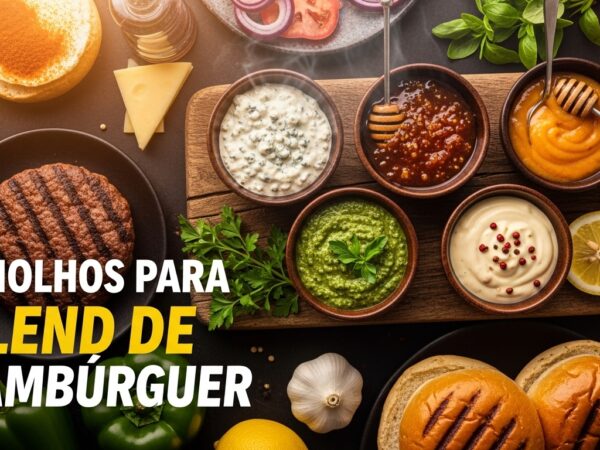 5 Molhos para Blend de Hambúrguer Artesanal
